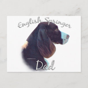 English Springer Spaniel Dad 2 Briefkaart