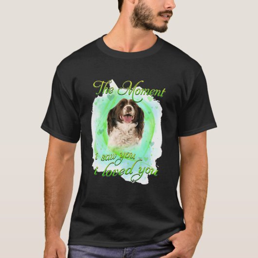 English Springer Spaniel Dog I Loved You T-shirt (Voorkant)