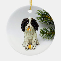 English Springer Spaniel Dog kerstversiering