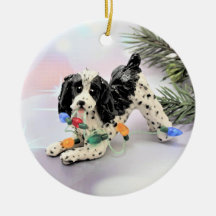 English Springer Spaniel Dog kerstversiering