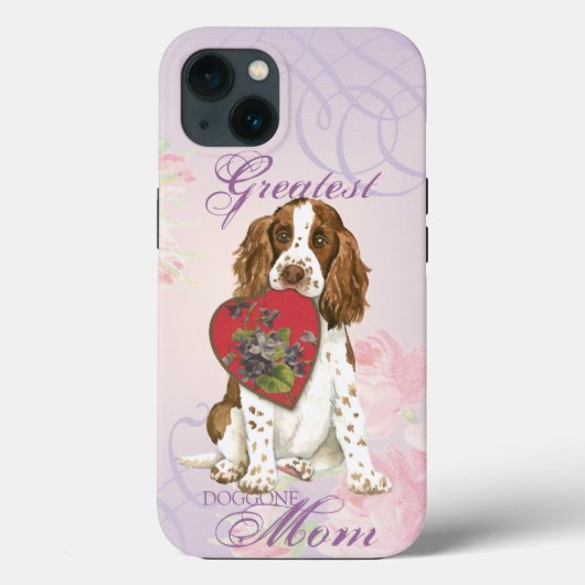 English Springer Spaniel Heart mama Case-Mate iPhone Case (Achterkant)