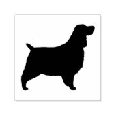 English Springer Spaniel Hondenras Silhouette Zelfinktende Stempel (Design)