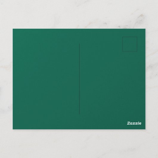 English Springer Spaniel Kerstreindeer Dog Briefkaart (Achterkant)