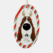 English Springer Spaniel kerstversiering Keramisch Ornament (Rechts)