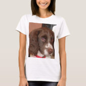 English_Springer_Spaniel lw puppy T-shirt (Voorkant)