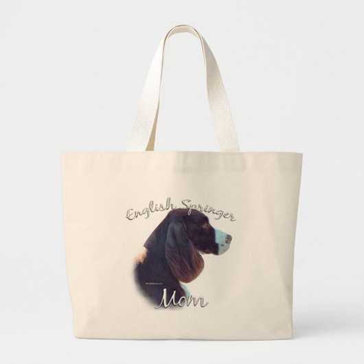 English Springer Spaniel Ma 2 Grote Tote Bag (Voorkant)