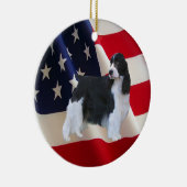 English Springer Spaniel Ornament (Rechts)