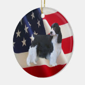English Springer Spaniel Ornament (Links)