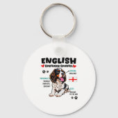 English Springer Spaniel Owner Funny Dog Lover  Sleutelhanger (Voorkant)