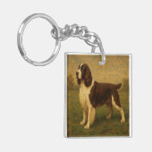 English Springer Spaniel Sleutelhanger (Voorkant Links)