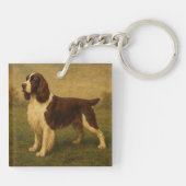 English Springer Spaniel Sleutelhanger (Achterkant)