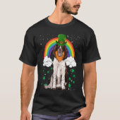 English Springer Spaniel St Patricks Day Leprechau T-shirt (Voorkant)