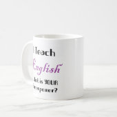 english teach koffiemok (Voorkant links)