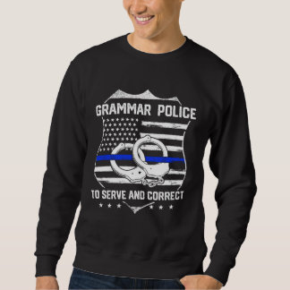 English Teacher Grammar Police Trui