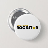 English Teaching Rockstar Ronde Button 5,7 Cm (Voorkant /achterkant)