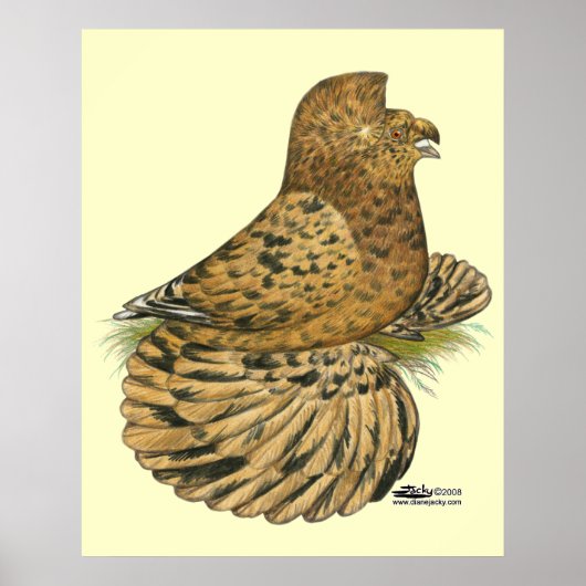 English Trumpeter Almond Poster (Voorkant)
