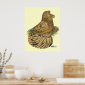 English Trumpeter Almond Poster (Keuken)