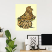 English Trumpeter Almond Poster (Thuiskantoor)