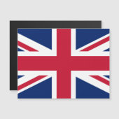 English Union Jack Magnetic Kaart (Voorkant / Achterkant)