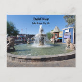 English Village, Lake Havasu City, Az. Briefkaart (Voorkant)