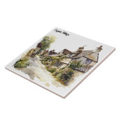 English Village Tegeltje (Zijkant)