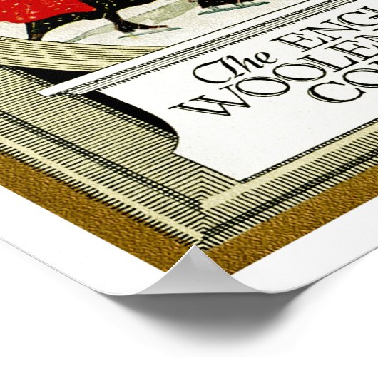 English Woolen Mills Company Poster (Hoek)