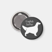 EnglishSetter Magneet (Voorkant / Achterkant)