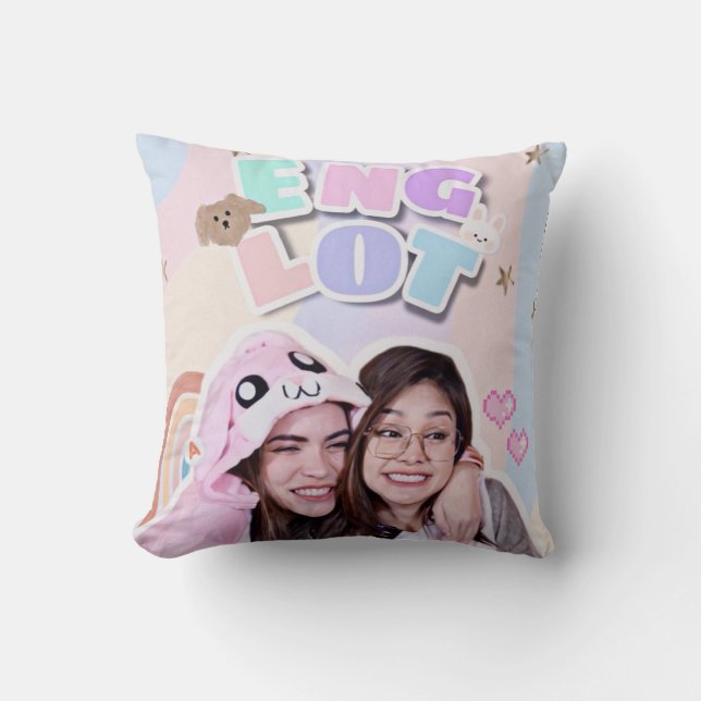 Englot Engfa and Chartlotte Beauty Queens Thai GL Kussen (Voorkant)