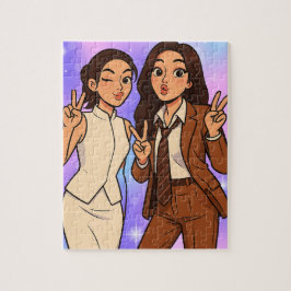 Englot Kazz Awards Fun Pose Cam, Engfa & Charlotte Legpuzzel