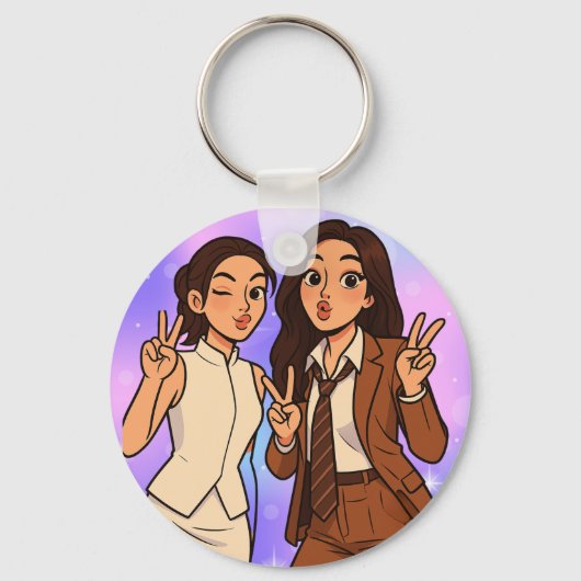 Englot Kazz Awards Fun Pose Cam, Engfa & Charlotte Sleutelhanger (Voorkant)