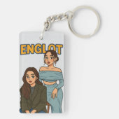 Englot Thai GL Ship Couple, Engfa and Charlotte Sleutelhanger (achterkant)