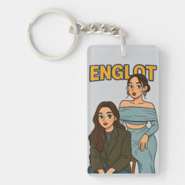 Englot Thai GL Ship Couple, Engfa and Charlotte Sleutelhanger