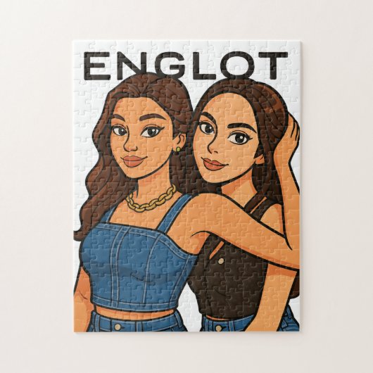 Englot Thai GL Shipped Couple Engfa and Charlotte Legpuzzel (Verticaal)