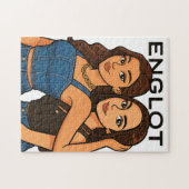 Englot Thai GL Verscheept Koppel Engfa en Charlott Legpuzzel (Horizontaal)