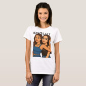 Englot Thai GL Verscheept Koppel Engfa en Charlott T-shirt (Voorkant volledig)