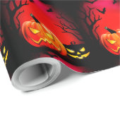 Engstigend Halloween Inpakpapier (Rol Hoek)