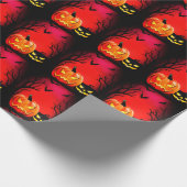 Engstigend Halloween Inpakpapier (Hoek)