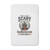 Engstigend Halloween-kostenuum Herenhuis Vectoront Badmat (Voorkant Verticaal)