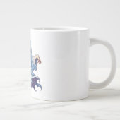Engstwekkende geest grote koffiekop (Rechts)