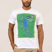 Engurmeer Finland kaart T-shirt (Voorkant)