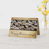Enhanced Dasies Happy Anniversary Kaart (Gele Bloem)