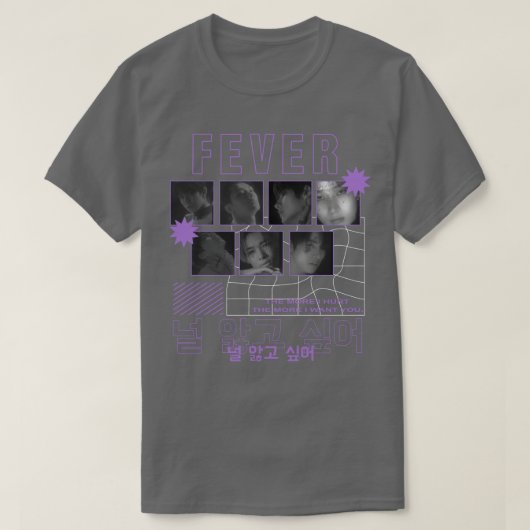 ENHYPEN Fever Kpop T-shirt (Design voorkant)