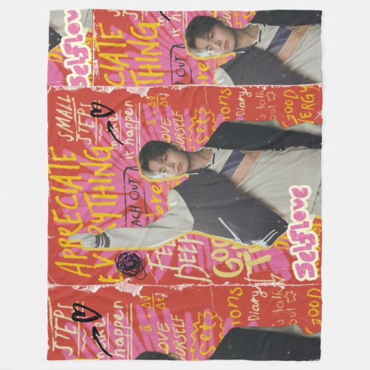 Enhypen Heesung Fleece Deken (Voorkant)