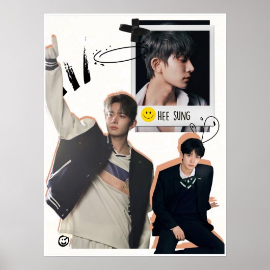 Enhypen Heesung Poster (Voorkant)