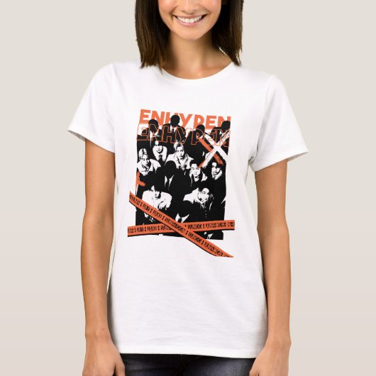 Enhypen Shining Dream Fanmade Design T-shirt (Voorkant)