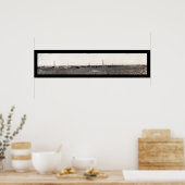 Enid OK Hoy Oil Field Photo 1917 Poster (Keuken)