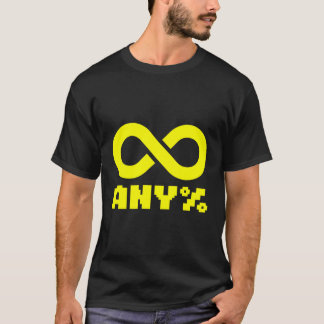 Enig Infinity Symbool Videospel Speedrunner Livest T-shirt