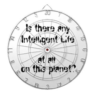 Enig Intelligent Leven? Dart board Dartbord
