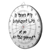 Enig Intelligent Leven? Dart board Dartbord (Voorkant Rechts)