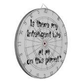 Enig Intelligent Leven? Dart board Dartbord (Voorkant Links)